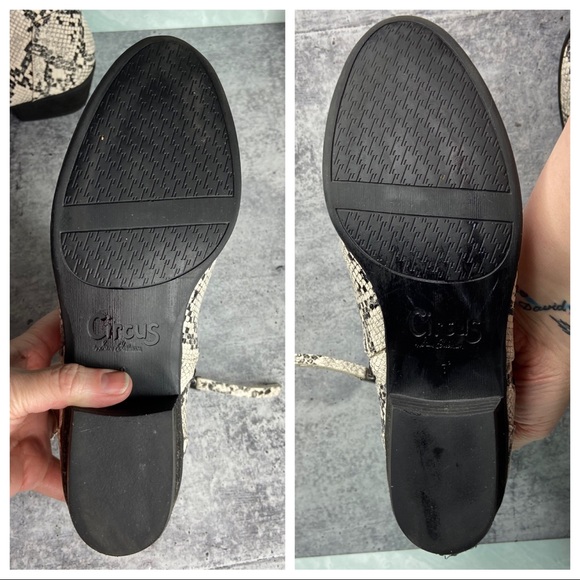 Circus Sam Edelman Pipper Snake Pattern Ankle Bootie - Picture 6 of 8